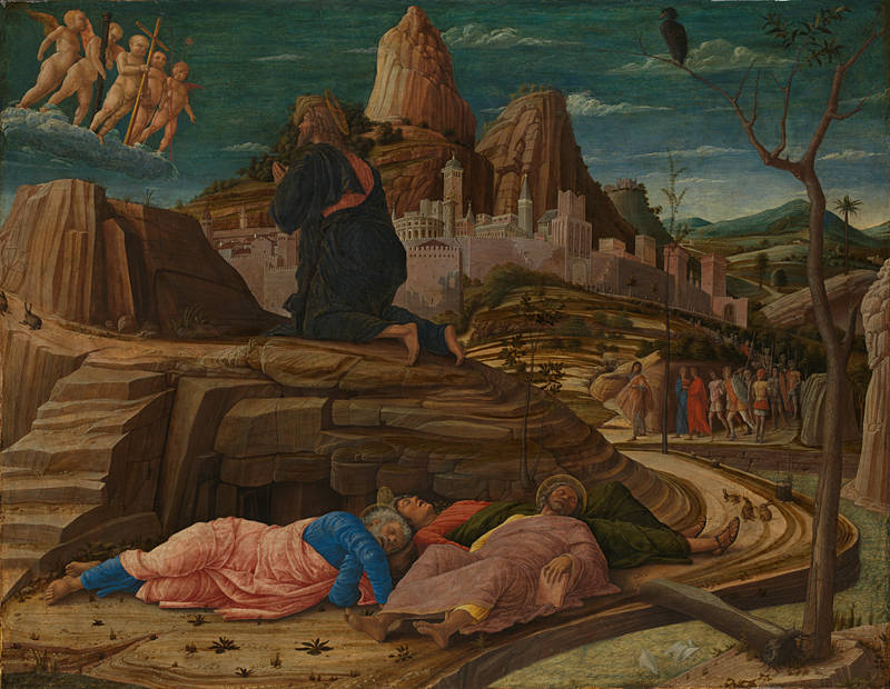 Andrea Mantegna, The Agony in the Garden, National Gallery, London