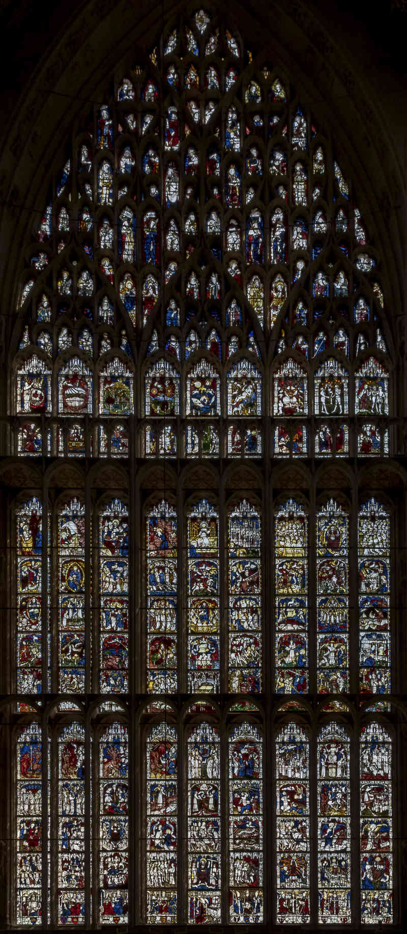 The Great East Window, York Minster - photo: Jules & Jenny (Flickr)