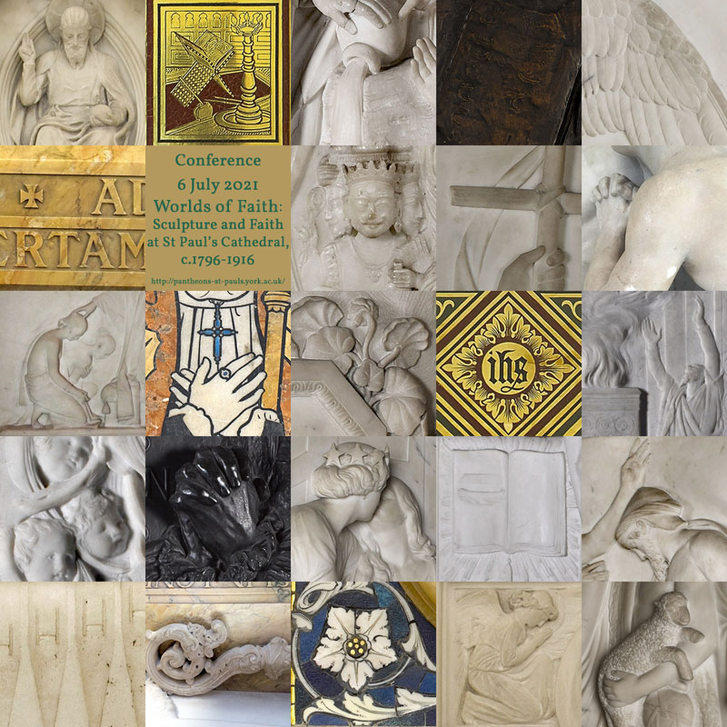 Sculpture mosaic pattern - Pantheons conference banner