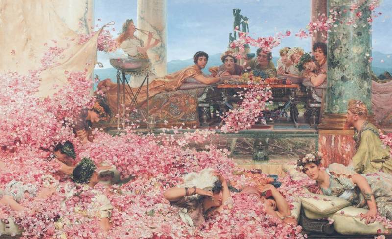 Alma-Tadema, The Roses of Heliogabalus Colección Pérez Simón Photo © A. Piera