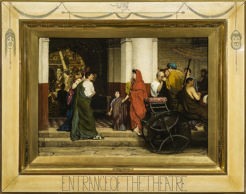 Lawrence Alma-Tadema, Entrance of the Theatre (also known as Entrance to a Roman Theatre), 1866, Collection Fries Museum, Leeuwarden Photo © Martin Rijpstra