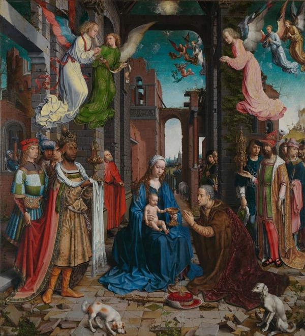 The Adoration of the Kings by Jan Gossaert (National Gallery, London)