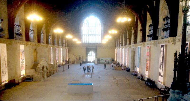 Exhibition view of Parliament in the Making: St Stephen's Chapel Westminster (2015)