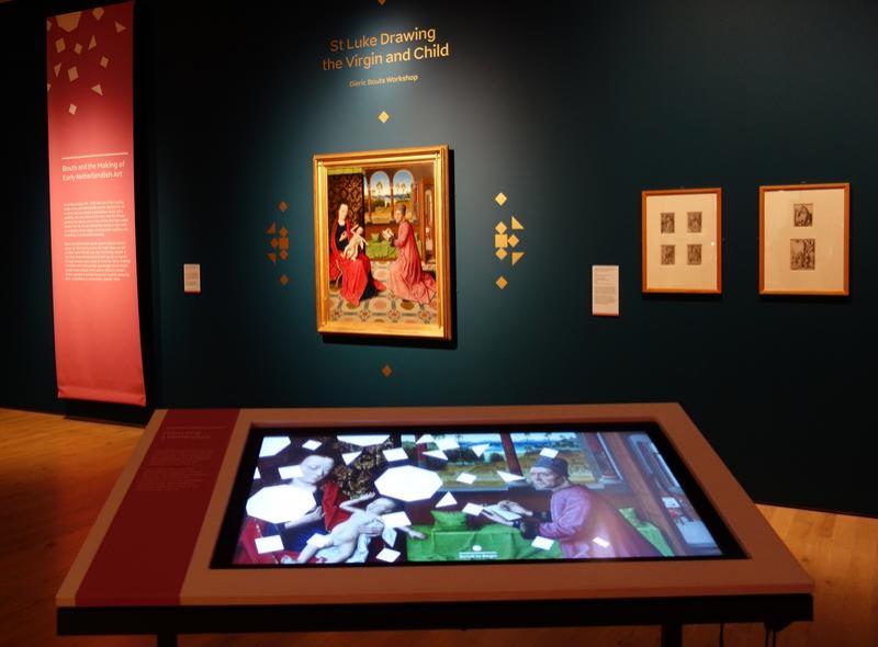 Interactive at Making a Masterpiece exhibition,York Art Gallery 2019-20