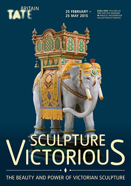 Sculpture Victorious - exhibition poster